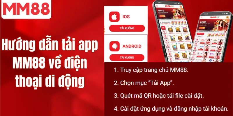 MM88 🎖️ Trang Chủ Đăng Ký/Đăng Nhập MM88 Chính Thức 2026 Hướng dẫn tải app MM88 về điện thoại di động cho hệ điều hành Android và IOS